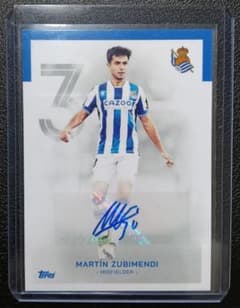 Topps レアル・ソシエダ マルティン・スビメンディ 直筆サインのサムネイル