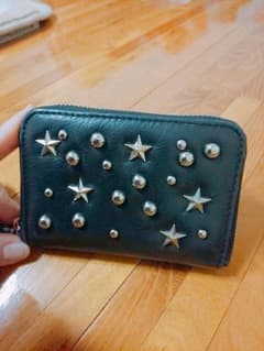 moussy スタッズ レザー コインケース ノベルティーのサムネイル