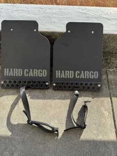 Thumbnail of HARD CARGO マッドフラップ ブラック　　文字色はカーキです
