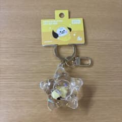 BT21 아크릴 반짝이 열쇠 고리