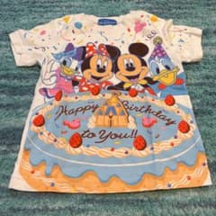 ディズニーランド　バースデーTシャツのサムネイル
