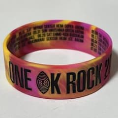 レア　ONE OK ROCK　2015年　アメリカツアー　ラバーバンド　ラババン ONE OK ROCK 2015 35xxxv JAPAN ラババン ③ - メルカリ