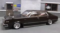 1/24 C231 ローレル メダリスト 完成品 シャコタン 街道レーサー 