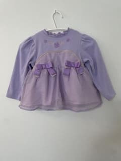 長袖 ロングTシャツ100cm ラプンツェル　アプレレクールのサムネイル