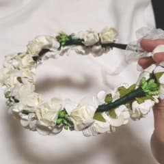 【ひよこ様専用】花かんむり ベビー キッズのサムネイル