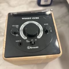 子供が作ったWOODY CUBE ラジオ 山崎 子供が作ったWOODY CUBE ラジオ 山崎 - メルカリ