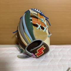 し*う様 【1点モノ】SSK 端材グラブ軟式内野手用　Special make し*う様 【1点モノ】SSK 端材グラブ軟式内野手用 Special make - メルカリ