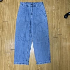GU メンズ デニムパンツ ブルー Sのサムネイル