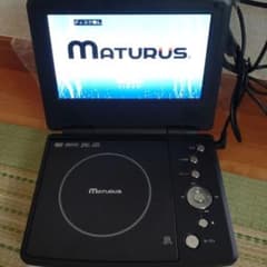 Maturus 7インチ ポータブルDVDプレーヤー CPT-780W 本体のサムネイル