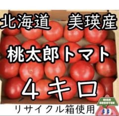 北海道美瑛産　甘くてジュージー！桃太郎トマトのサムネイル