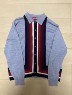 Supreme corner stripe polo sweater  Lのサムネイル