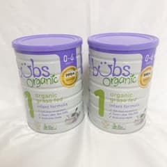bubs organic グラスフェッド粉ミルク 0-6ヶ月用のサムネイル