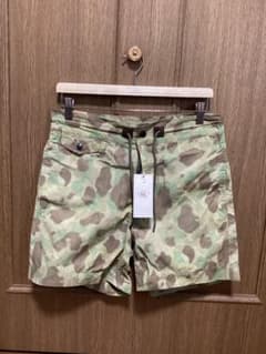 RRL カモ　ツイル　ドローストリング　ショートパンツのサムネイル