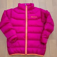 Marmot ダウンジャケット 130 ピンクのサムネイル