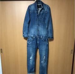 タグ付き未使用 HOSU （ホス） Denim Jumpsuit デニム つなぎ m26536445587_1.jpg?1534257339