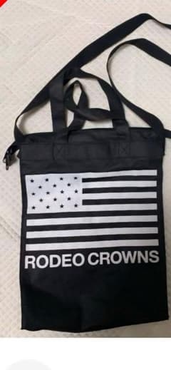 断捨離中さん専用！RODEO CROWNS ブラックショルダーバッグのサムネイル