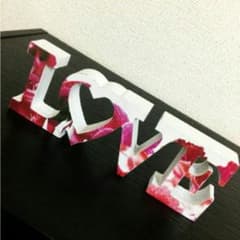 LOVE 飾り　リゾフラ Radyのサムネイル