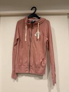 NIKE ナイキ ジップアップパーカー ピンク Sサイズのサムネイル