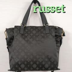 russet 2way ショルダーバッグ 美品！ ラシット 金具ゴールド - メルカリ