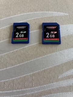 KINGMAX 2GB SDカード２枚のサムネイル
