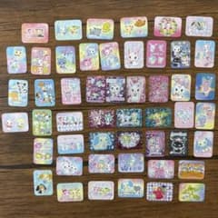 れ*意様 平成レトロ 2010年 当時物フレークシール ステッカー ジュエルペッのサムネイル