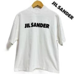 JIL SANDER オーバーサイズ ロゴ Tシャツ イタリア製 ホワイト XS