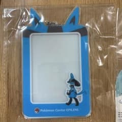 【最安値】ポケモンセンターA賞 ルカリオ アクリルカードケース　➕おまけのサムネイル