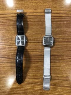 SEIKO自動巻アンティーク70’s不動品2本 6月末で出品終わります　最終価格のサムネイル
