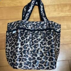 ビームスライツトートバッグ ヒョウ柄のサムネイル