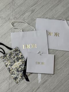 Dior ショップ袋 4枚セットのサムネイル