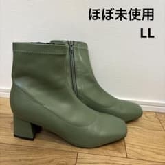 earth music&ecology ショートブーツ　グリーン　LLのサムネイル