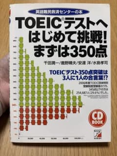 TOEICテストへはじめて挑戦! まずは350点 CD付のサムネイル