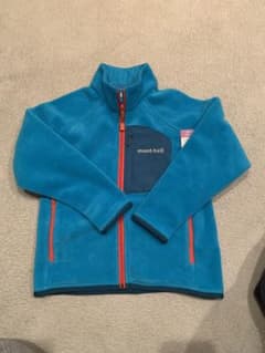 kk様専用【新品タグ付き】mont-bell　キッズ　フリース　ジャケットのサムネイル