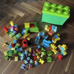 LEGO 레고 블록 듀프로 기린 코끼리 자전거
