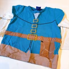 Flynn Rider costume-style long-sleeved top, 100cm, Rapunzel