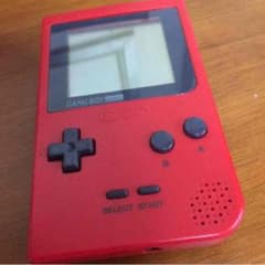 Nintendo ゲームボーイ ポケット本体 赤色のサムネイル