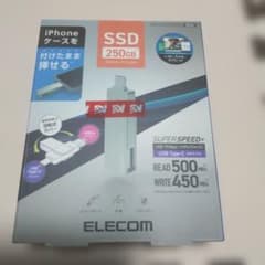 【専用】ELECOM 外付けSSD 250GB USB Type-Cのサムネイル