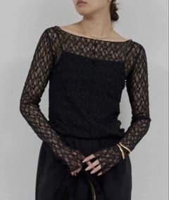 【La nature linge】NEWレースカットソー