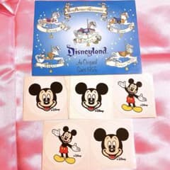 激レア90s！USAディズニー ステッカー WDW ディズニーランド 非売品