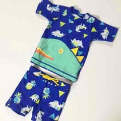 値下げ‼︎ baby cheer 恐竜 水着セットのサムネイル