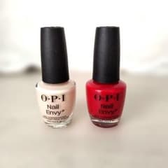 O.P.I Nail Envy ベビーピンク レッド 2色セットのサムネイル