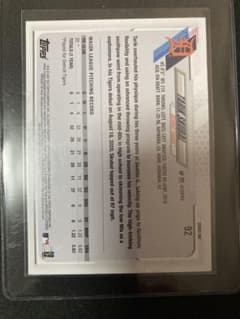 2021 Topps Tarik Skubal Rookie Cardのサムネイル