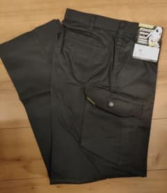 作業着 新品 タグ無し ノータックカーゴパンツのサムネイル