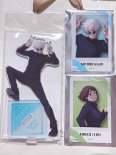 Jujutsu Kaisen Animation Exhibition Satoru Gojo Shōko Ieiri acrylic Stand Photo-style card