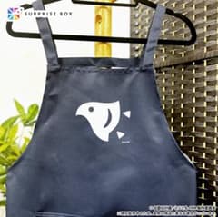 도사노 무녀 치토리 로고 앞치마
