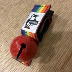 CHUMS チャムス 熊鈴 ベアベル レインボーカラー　レッドのサムネイル