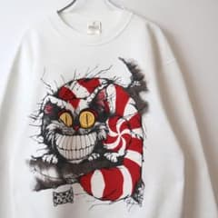 スペシャル 90s 不思議な国のアリス チェシャ猫 Sweat ムービー レア