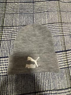 PUMA グレー　ニット帽のサムネイル