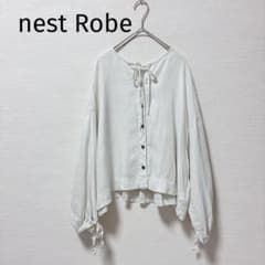 nest Robe ネストローブ♦︎リネン超撥水ギャザースリーブショートシャツのサムネイル