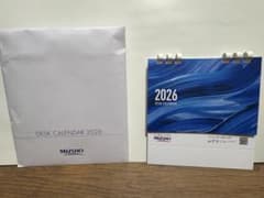 【新品未使用】みずほ銀行　卓上カレンダー 2026のサムネイル